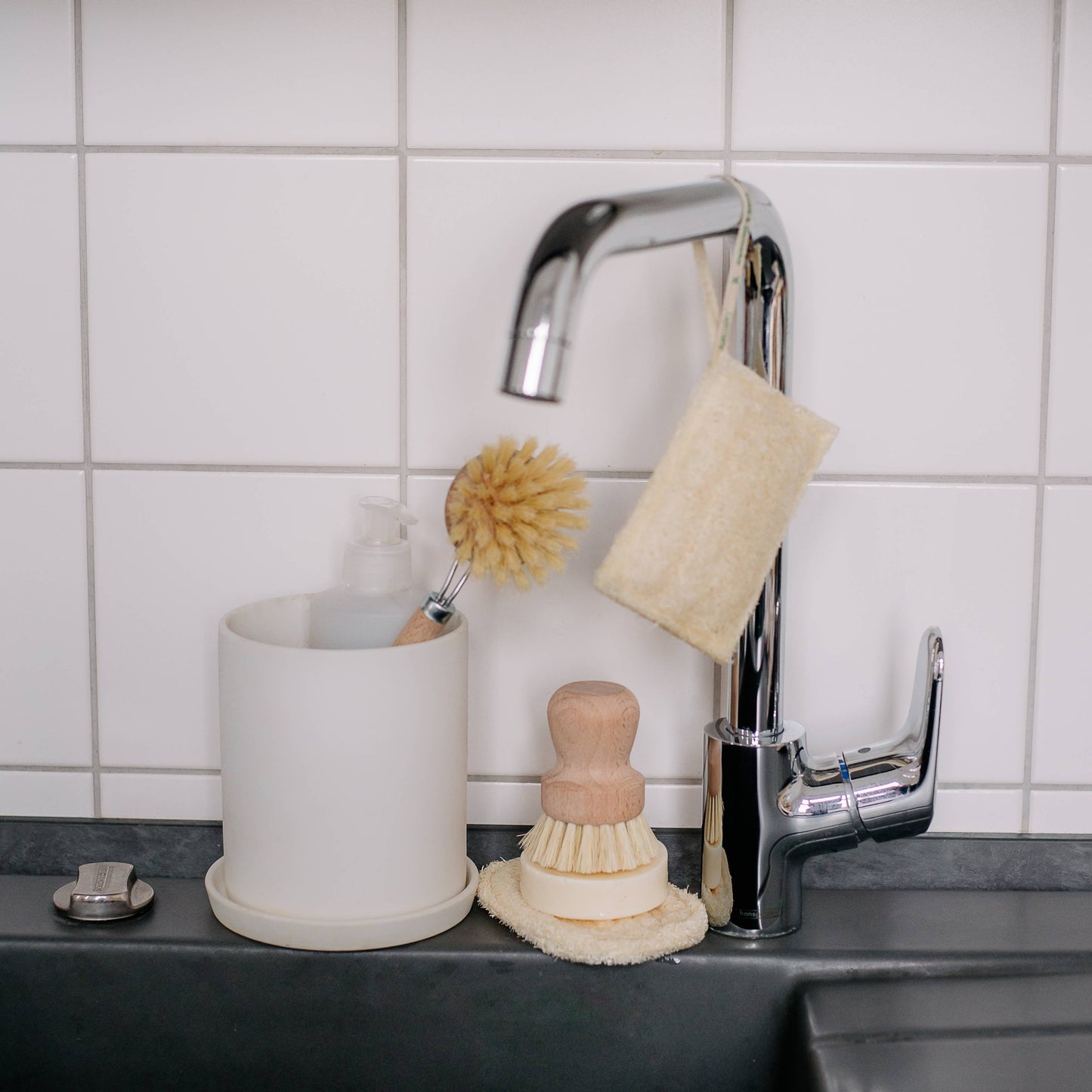 Opvaskebørste natur opvaskebørste køkken vegansk